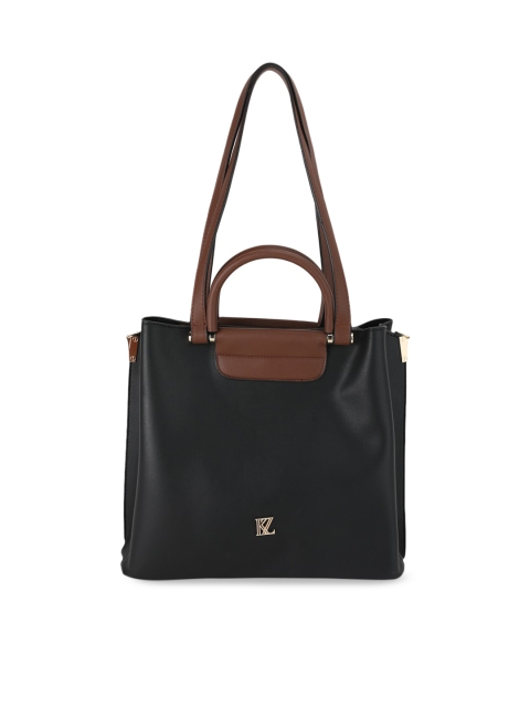 

Kazo Black Solid Shoulder Bag