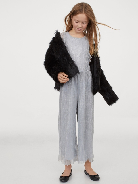 

H&M Girls Blue Shimmering Jumpsuit
