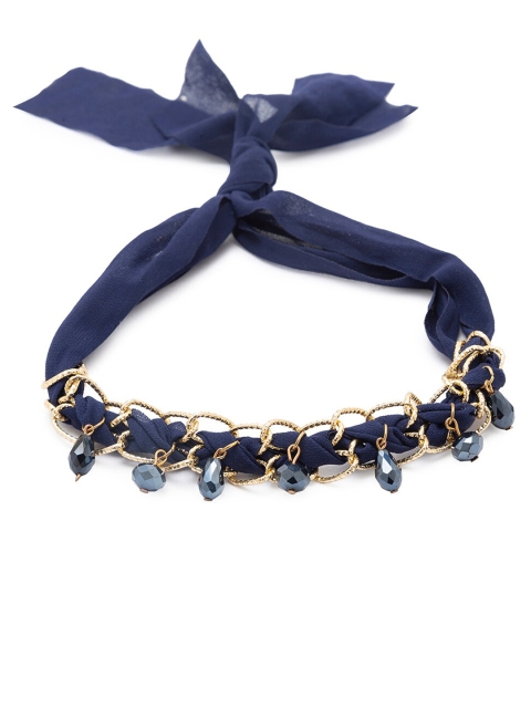 

Globus Navy Blue & Gold Choker Chain