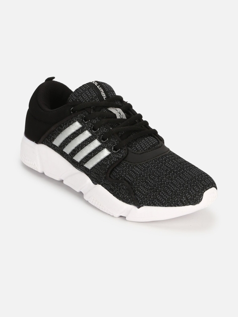 

Columbus Men Black Mesh Running Shoes