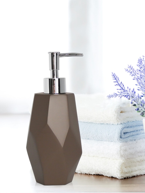 

Shresmo Unisex Brown Liquid Soap Dispenser