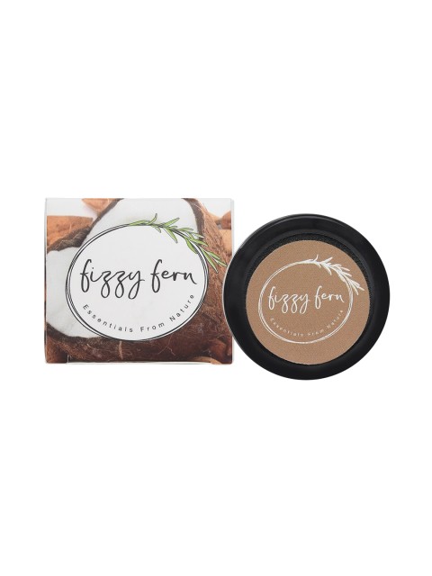 

Fizzy Fern Unisex Coconut Lip Balm with Olive Oil Almond Oil Coconut & Jojoba FF-CSLB-5, Cream