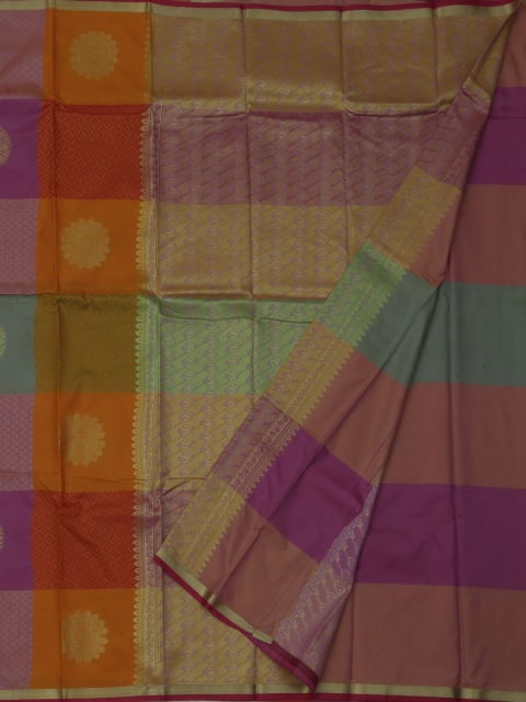 

Pothys Multicoloured Woven Design Art Silk Saree, Multi
