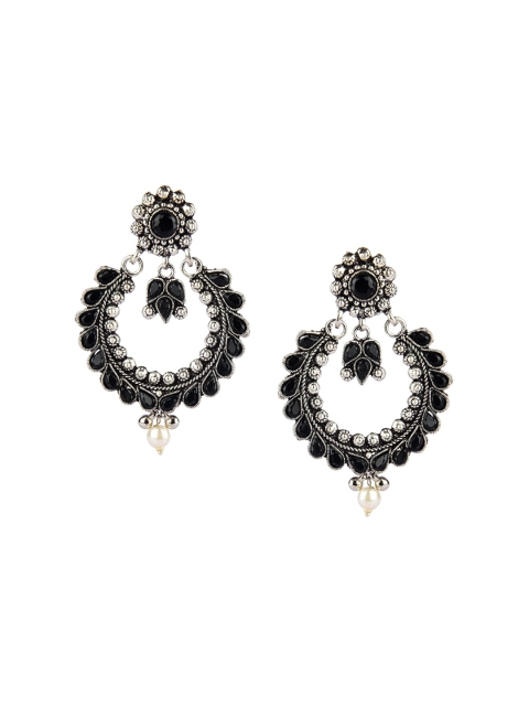 

DESI COLOUR Black Classic Chandbalis