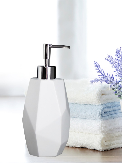 

Shresmo Unisex Grey Liquid Soap Dispenser