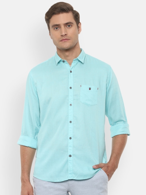 

Louis Philippe Sport Men Blue Slim Fit Solid Casual Shirt