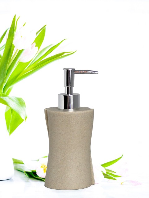 

Shresmo Unisex Beige Liquid Soap Dispenser