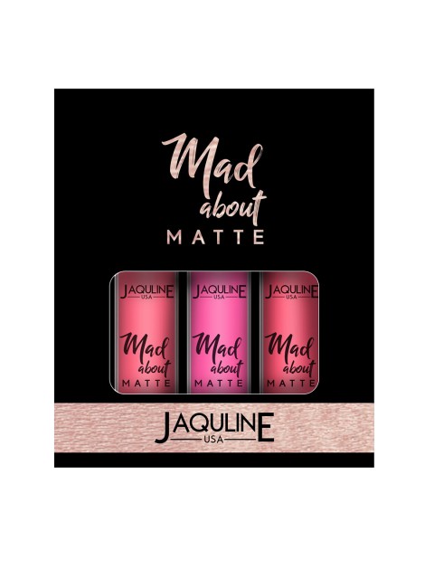 

Jaquline USA Mad About Matte Liquid Lipstick Combo Pack - Nude Love 4.8 ml Each