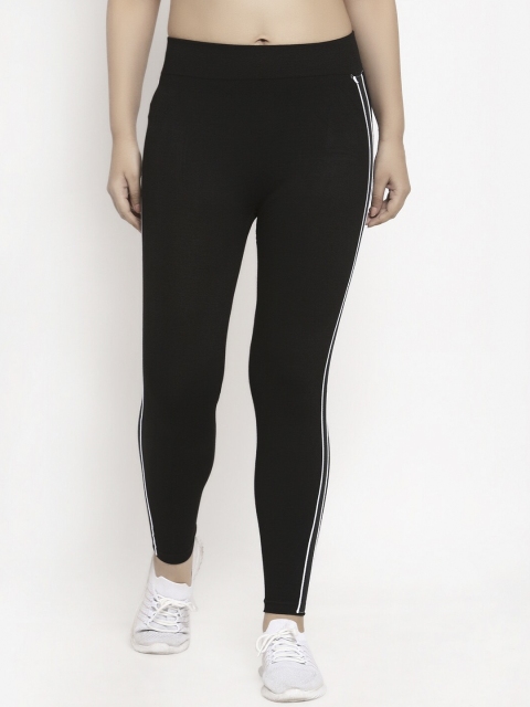 

KLOTTHE Women Black Solid Legging