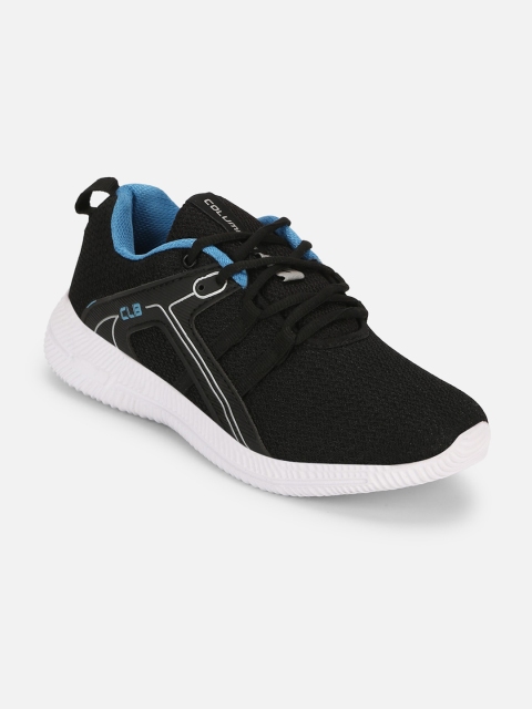 

Columbus Men Black Mesh Running Shoes