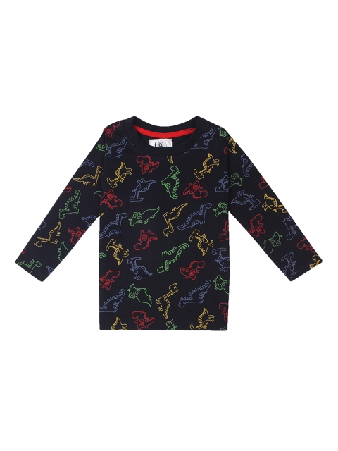 

FLENZA Boys Multicoloured Printed Round Neck T-shirt, Multi