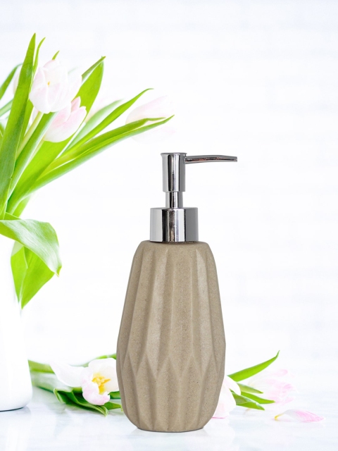 

Shresmo Beige Solid Liquid Soap Dispenser