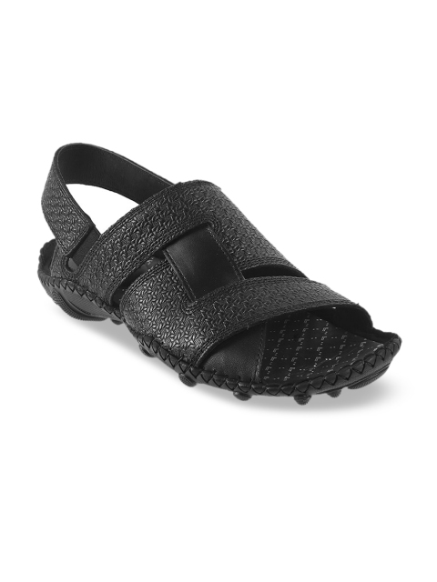 

DAVINCHI Men Black Sandals