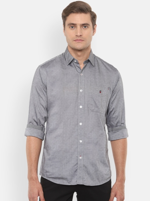 

Louis Philippe Sport Men Grey Slim Fit Printed Casual Shirt