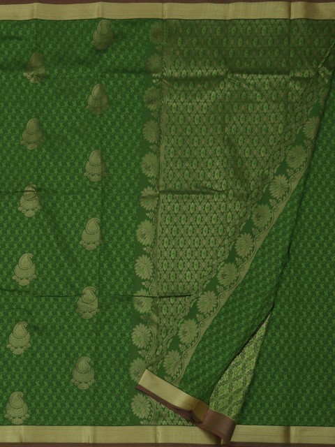 

Pothys Green Woven Design Art Silk Saree
