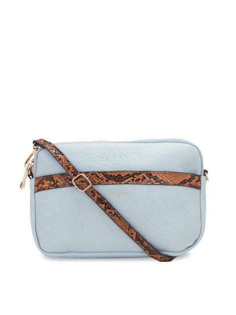 

ESBEDA Blue Solid Sling Bag