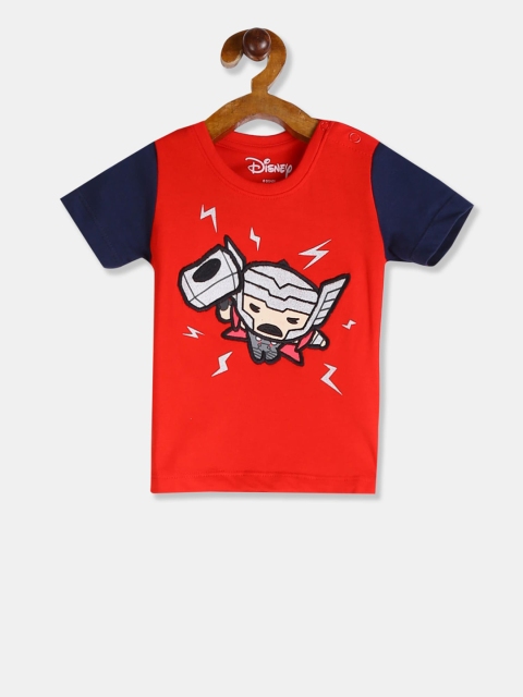 

Colt Boys Red & Grey Thor Print T-shirt