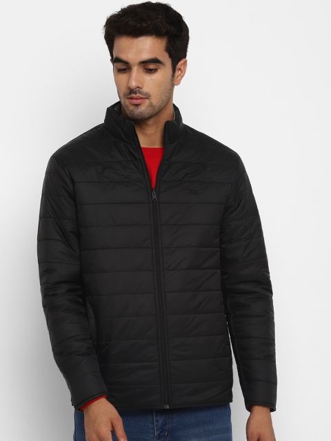 

METTLE Men Black Solid Puffer Jacket