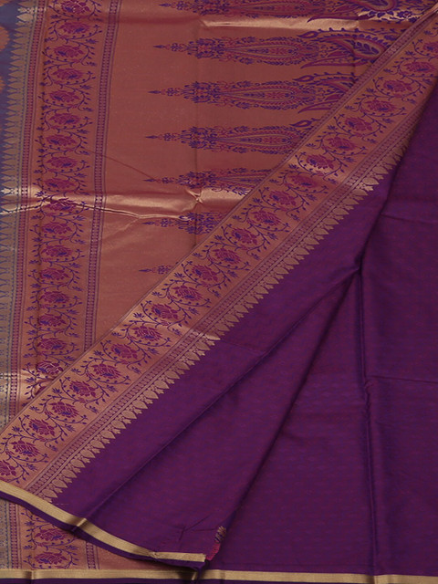 

Pothys Blue Woven Design Art Silk Saree