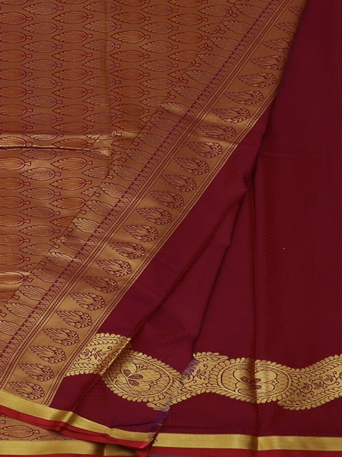 

Pothys Blue & Maroon Art Silk Woven Design Saree