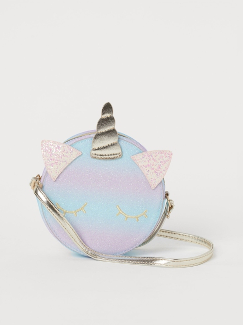 

Glittery shoulder bag, Multi