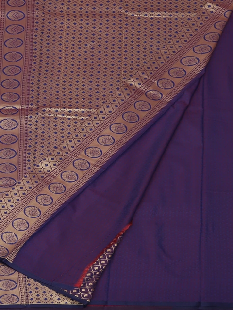 

Pothys Magenta Woven Design Art Silk Saree