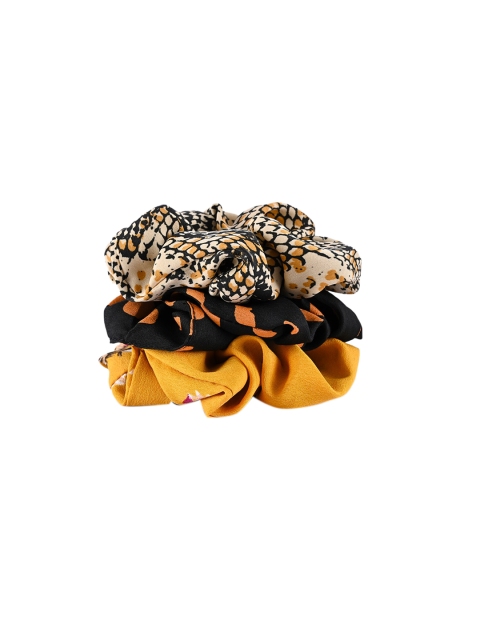 

BuckleUp Mustard Yellow Ponytail Holders