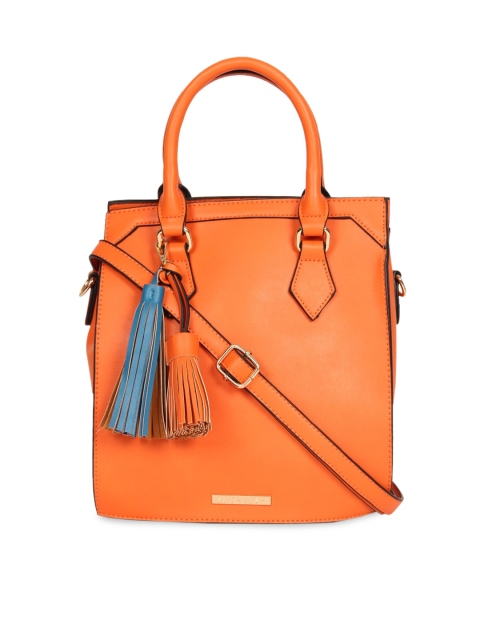

Sugarush Orange Solid Handheld Bag