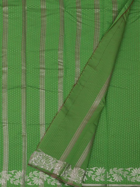 

Pothys Green Striped Art Silk Saree