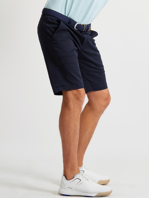 

Inesis By Decathlon Men Navy Blue Solid Regular Fit Golf Shorts