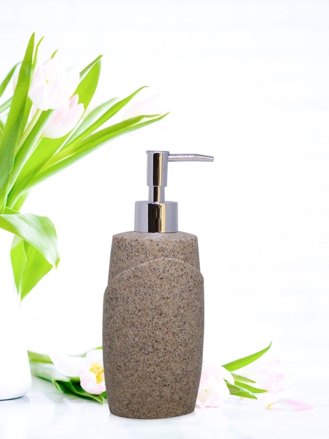 

Shresmo Unisex Beige Liquid Soap Dispenser