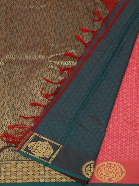 

Pothys Pink & Pink Art Silk Woven Design Saree
