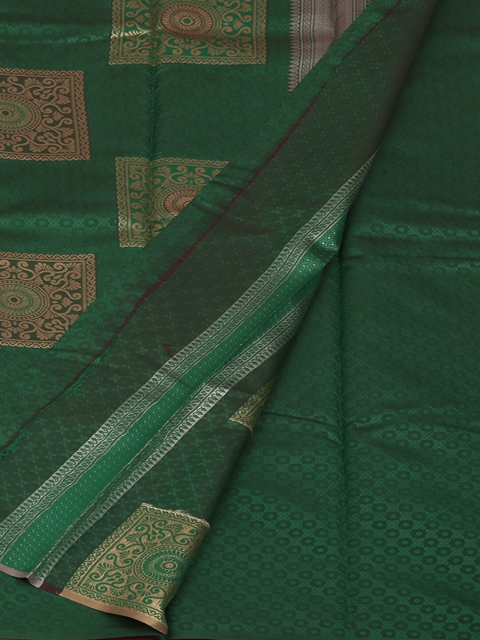 

Pothys Magenta & Green Art Silk Woven Design Saree