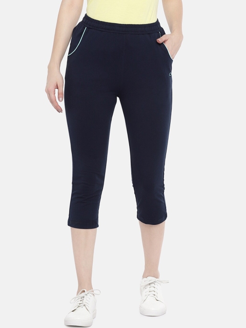 

Sweet Dreams Women Navy Blue Solid Regular Fit Capris