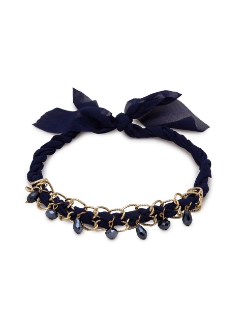 

Globus Women Blue & Gold-Plated Choker