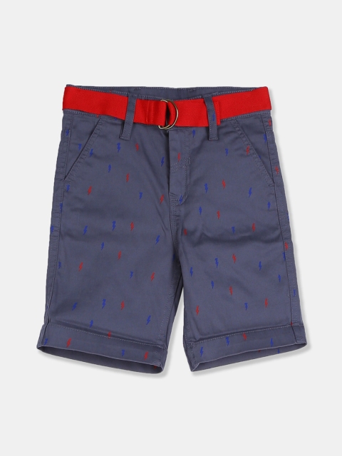 

Cherokee Boys Blue Printed Regular Fit Regular Shorts