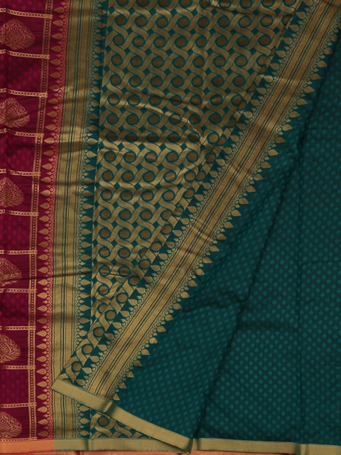

Pothys Magenta & Green Art Silk Woven Design Saree