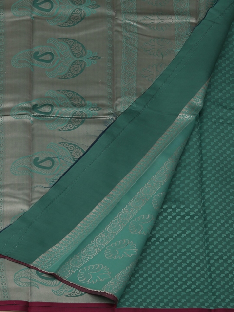Pothys Green Woven Design Art Silk Saree