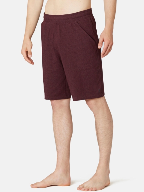 

NYAMBA By Decathlon Men Maroon Solid Regular Fit Regular Shorts