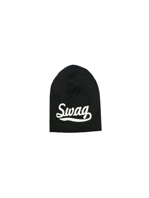 

Bunnywave Unisex Black & White Self Design Beanie