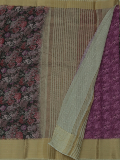 

Pothys Black Woven Design Saree