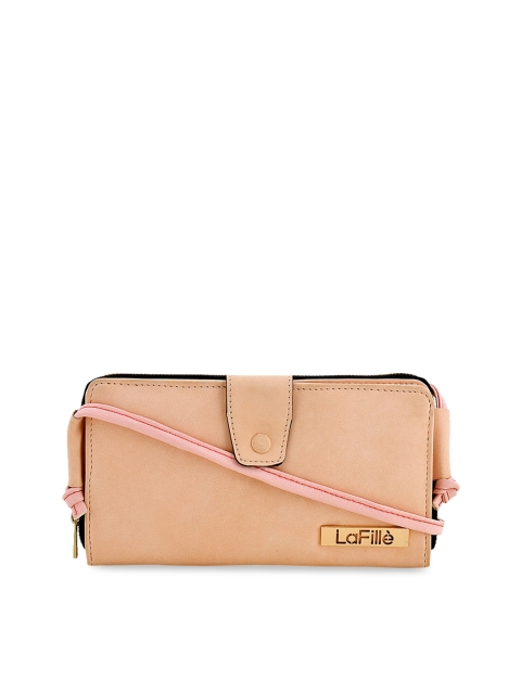 

LaFille Pink Solid Clutch