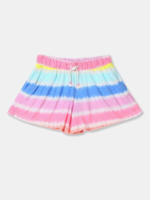 

GAP Girls Multicoloured Striped Regular Fit Hot Pants, Multi