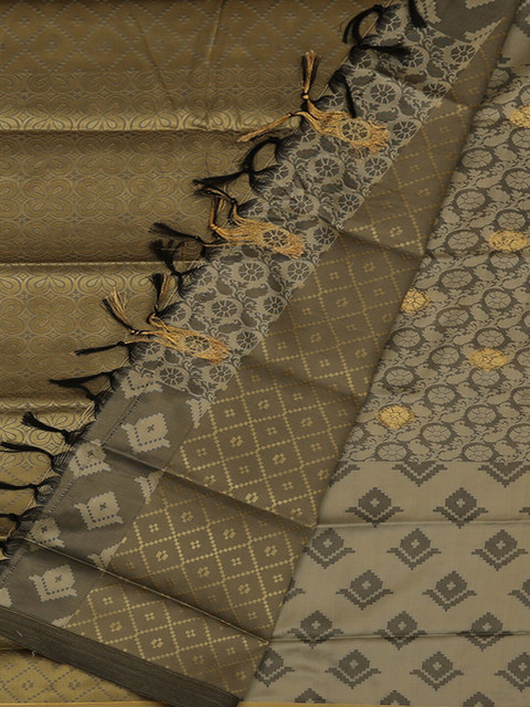 

Pothys Olive Green Woven Design Art Silk Saree