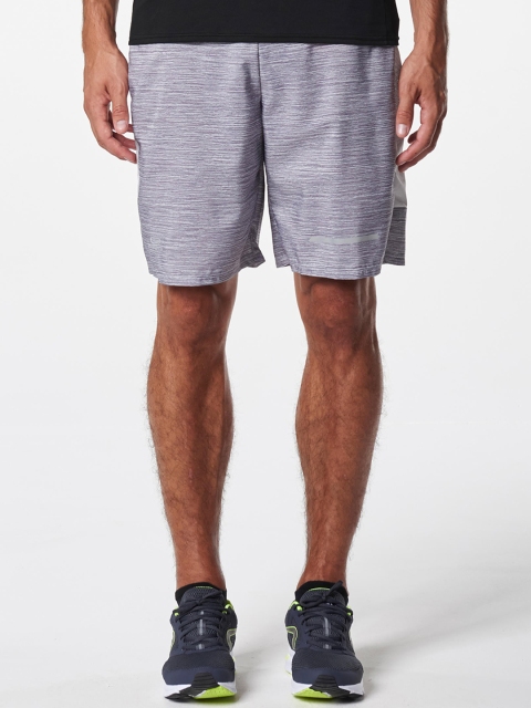 

Kalenji By Decathlon Men Grey Melange Solid Regular Fit Running Shorts