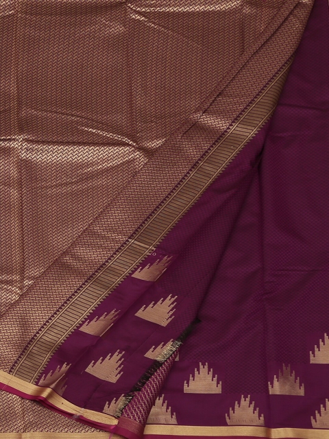 

Pothys Blue & Purple Art Silk Woven Design Saree