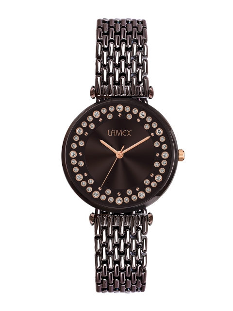 

LAMEX Women Brown Analogue Watch 11028-COSTADLX-BR-BR