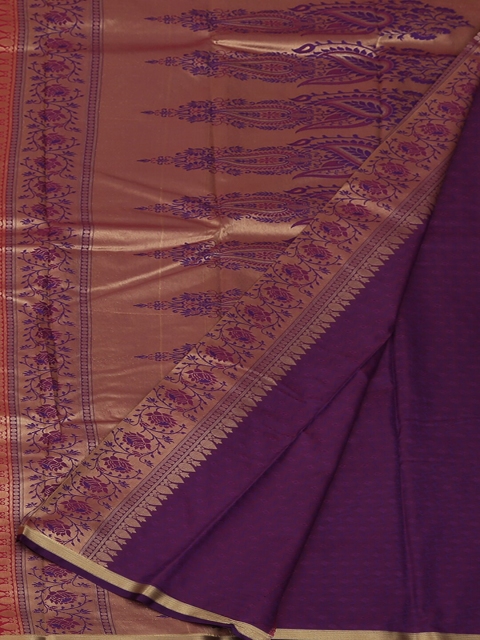 

Pothys Red Woven Design Art Silk Saree