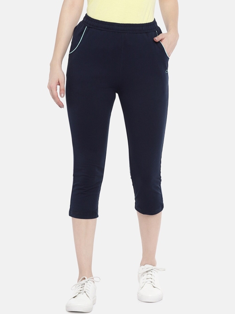 

Sweet Dreams Women Navy Blue Solid Skinny Fit Capris