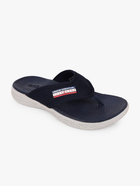 

Duke Men Navy Blue Solid Thong Flip-Flops